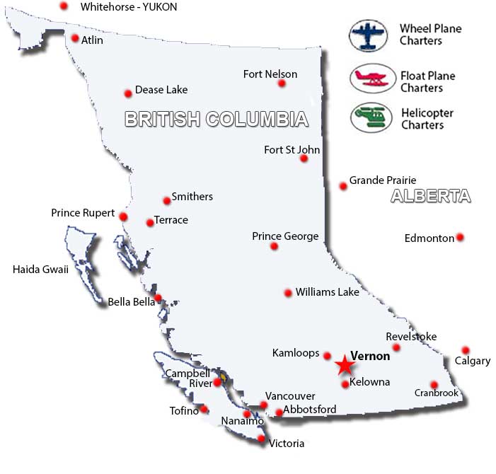 Vernon Charter Flights